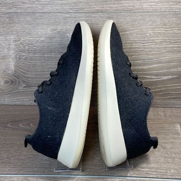 Allbirds Merino Wool Runners Women’s Sz 8 Tuke Jo Charcoal Cream Running Shoes - Picture 10 of 10